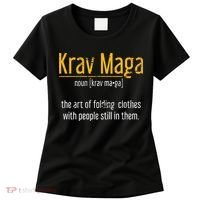 Art Of Folding Clothes With People Still In Them Krav Maga Women's T-Shirt thumb 0
