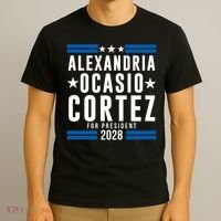 Alexandria Ocasio-Cortez For President 2028 Alexandria Ocasio Cortez 2028 AOC 28 T-Shirt thumb 3