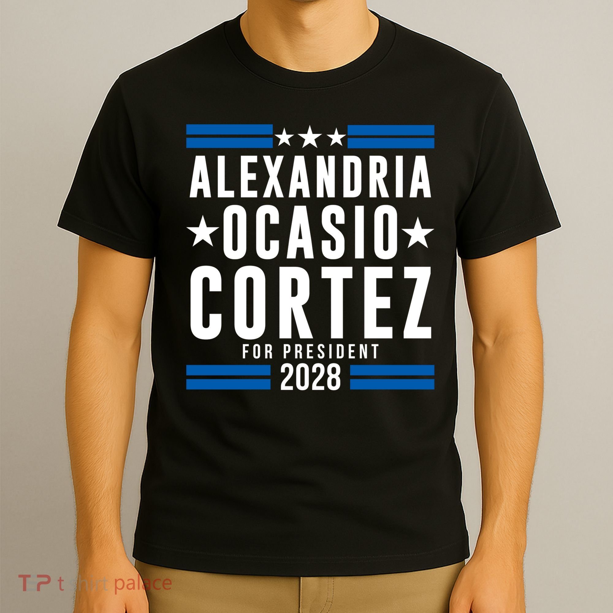 Alexandria Ocasio-Cortez For President 2028 Alexandria Ocasio Cortez 2028 AOC 28 T-Shirt