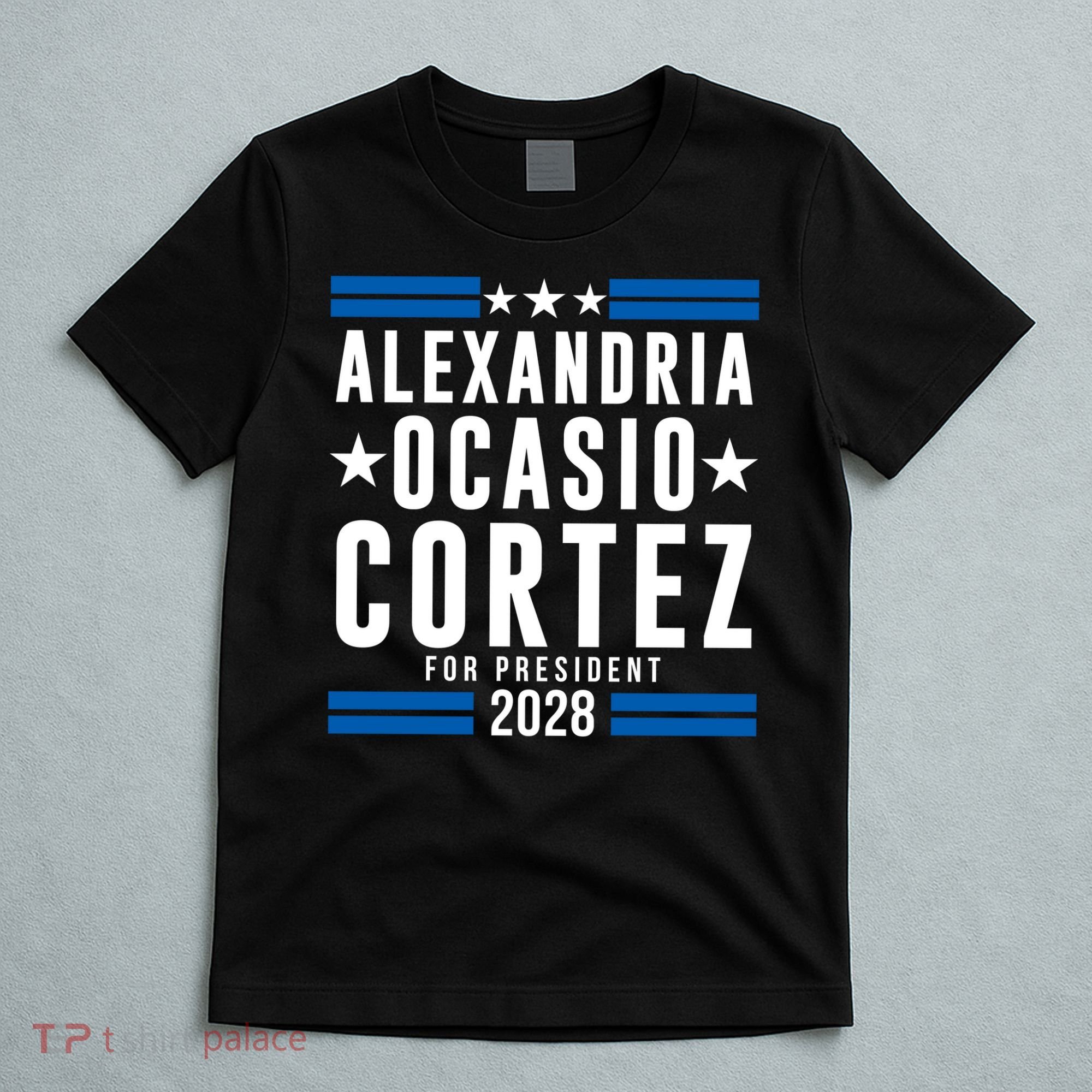Alexandria Ocasio-Cortez For President 2028 Alexandria Ocasio Cortez 2028 AOC 28 T-Shirt