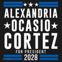Alexandria Ocasio-Cortez For President 2028 Alexandria Ocasio Cortez 2028 AOC 28 T-Shirt thumb 7
