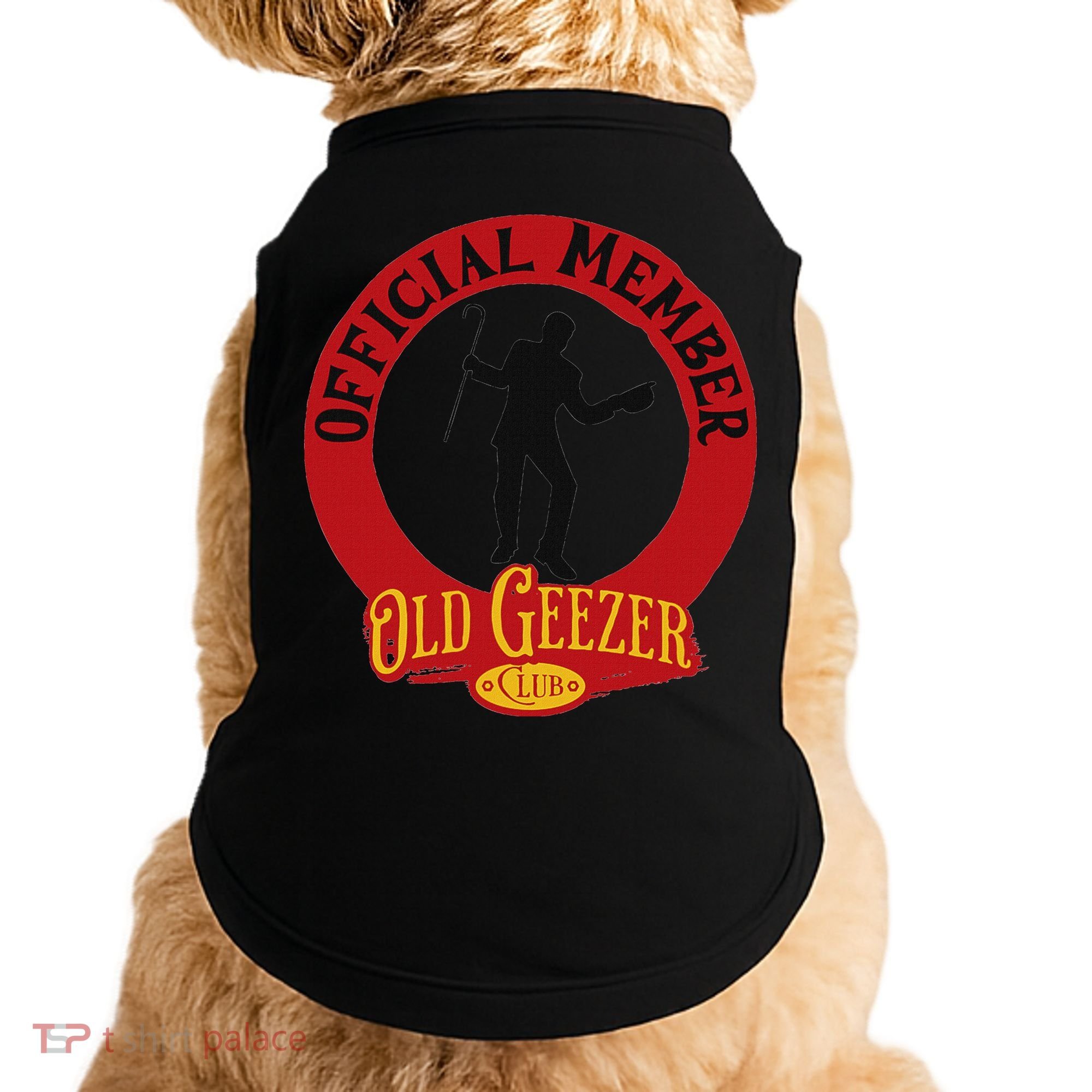 An Old Geezer Old Man Member Doggie Tank
