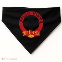An Old Geezer Old Man Member USA-Made Doggie Bandana thumb 0