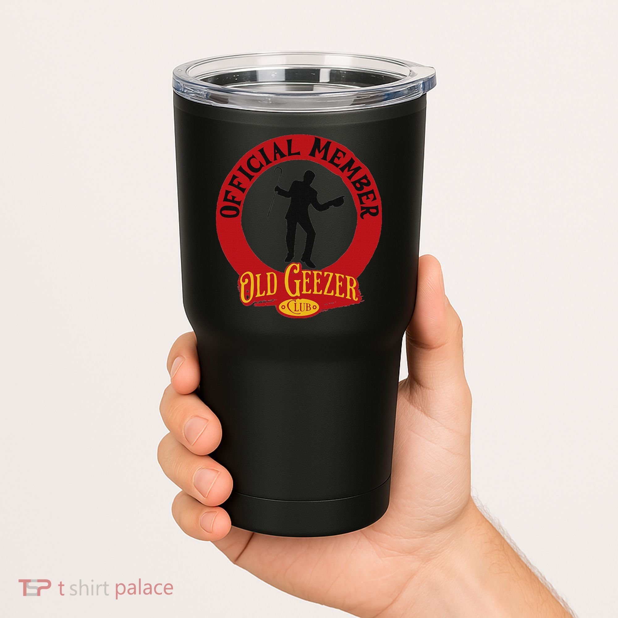 An Old Geezer Old Man Member Tumbler
