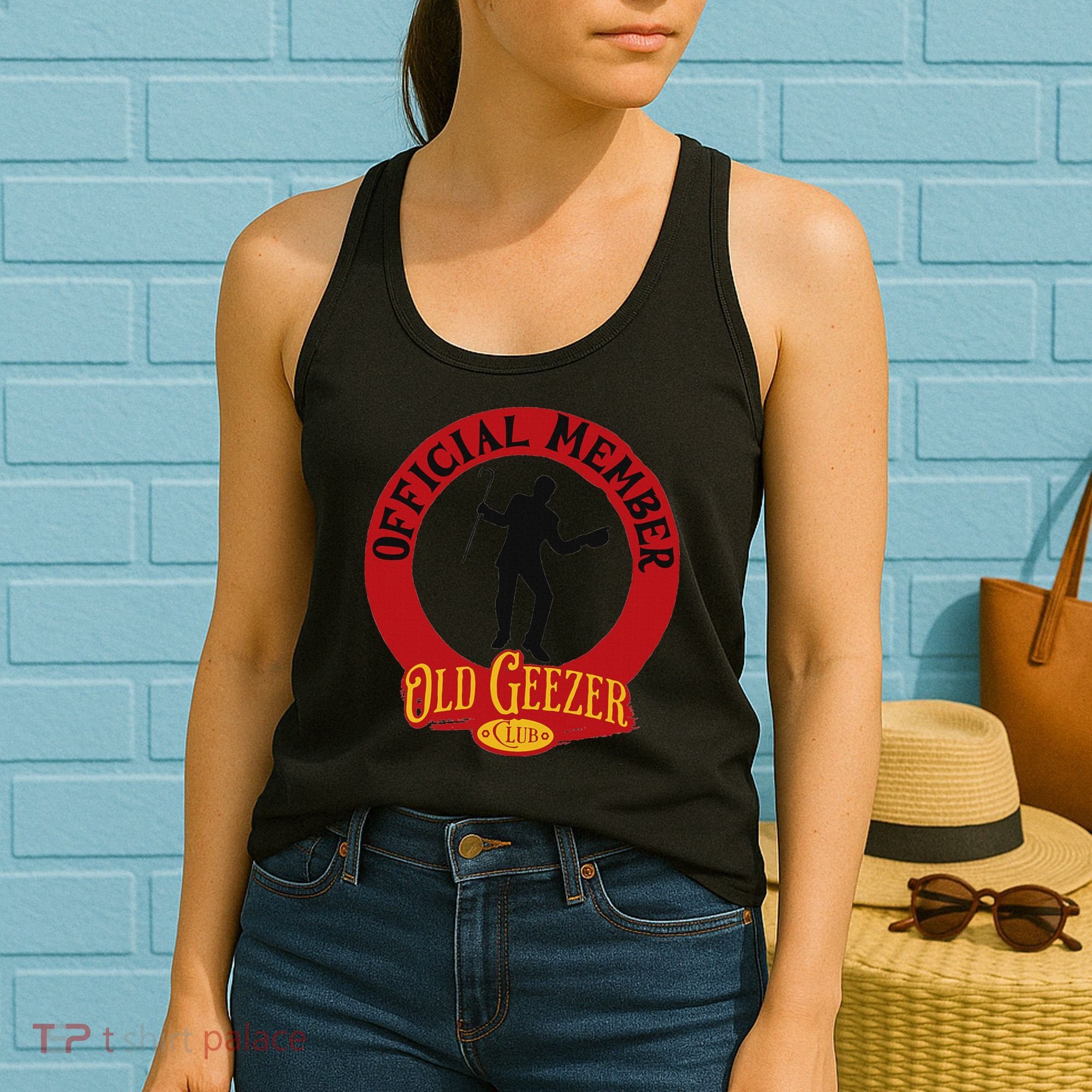 An Old Geezer Old Man Member Women's Tank Top
