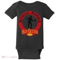 An Old Geezer Old Man Member Baby Bodysuit thumb 0