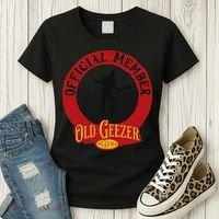 An Old Geezer Old Man Member Women's T-Shirt thumb 3