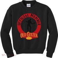 An Old Geezer Old Man Member Kids Sweatshirt thumb 0