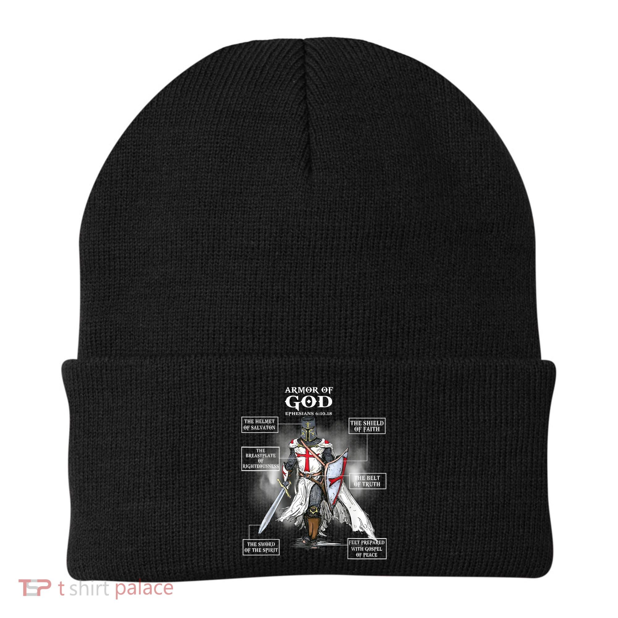 Armor Of God Bible Verse Great Gift For Religious Christian Beanie