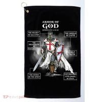 Armor Of God Bible Verse Great Gift For Religious Christian Golf Towel thumb 0