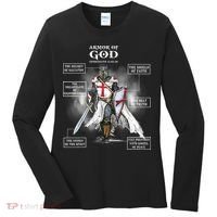 Armor Of God Bible Verse Great Gift For Religious Christian Women's Long Sleeve Shirt thumb 0