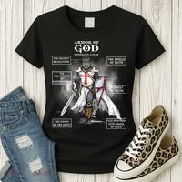 Armor Of God Bible Verse Great Gift For Religious Christian Women's T-Shirt thumb 3