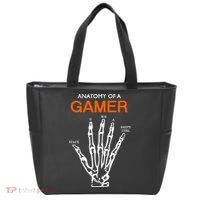 Anatomy Of Gamer Funny Gaming Tote Bag thumb 0