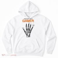 Anatomy Of Gamer Funny Gaming Hoodie thumb 0