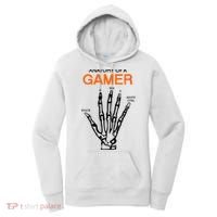 Anatomy Of Gamer Funny Gaming Women's Hoodie thumb 0
