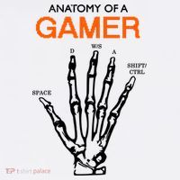 Anatomy Of Gamer Funny Gaming Women's Hoodie thumb 2