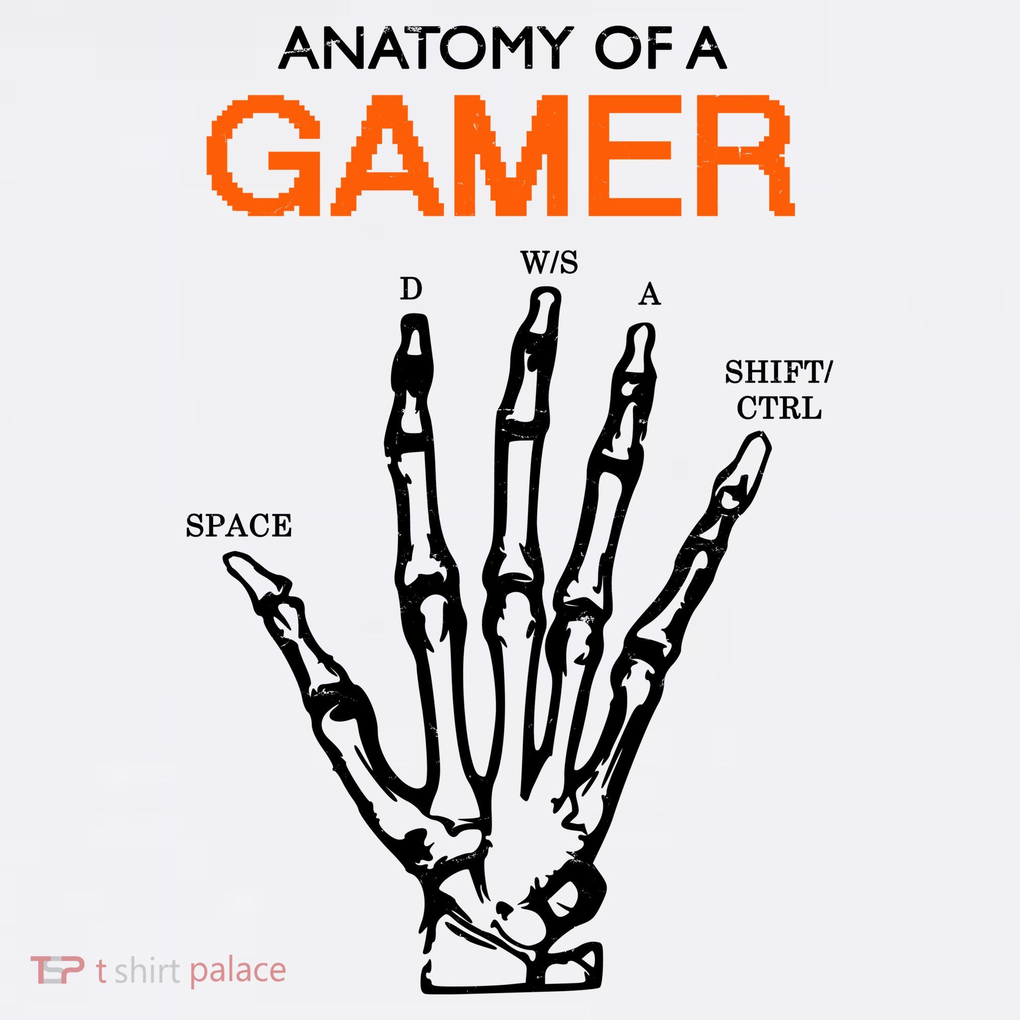 Anatomy Of Gamer Funny Gaming Women's Hoodie
