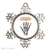 Anatomy Of Gamer Funny Gaming Ornament thumb 0