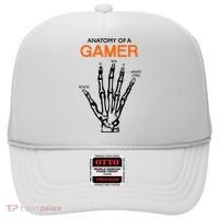 Anatomy Of Gamer Funny Gaming Hat thumb 0