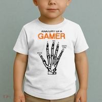 Anatomy Of Gamer Funny Gaming Toddler T-Shirt thumb 2