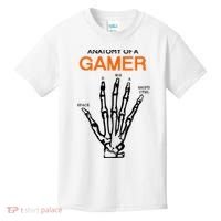 Anatomy Of Gamer Funny Gaming Kids T-Shirt thumb 0