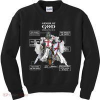 Armor Of God Bible Verse Cool Ephesians 611 Christian Bible Kids Sweatshirt thumb 0