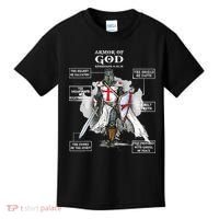 Armor Of God Bible Verse Cool Ephesians 611 Christian Bible Kids T-Shirt thumb 0