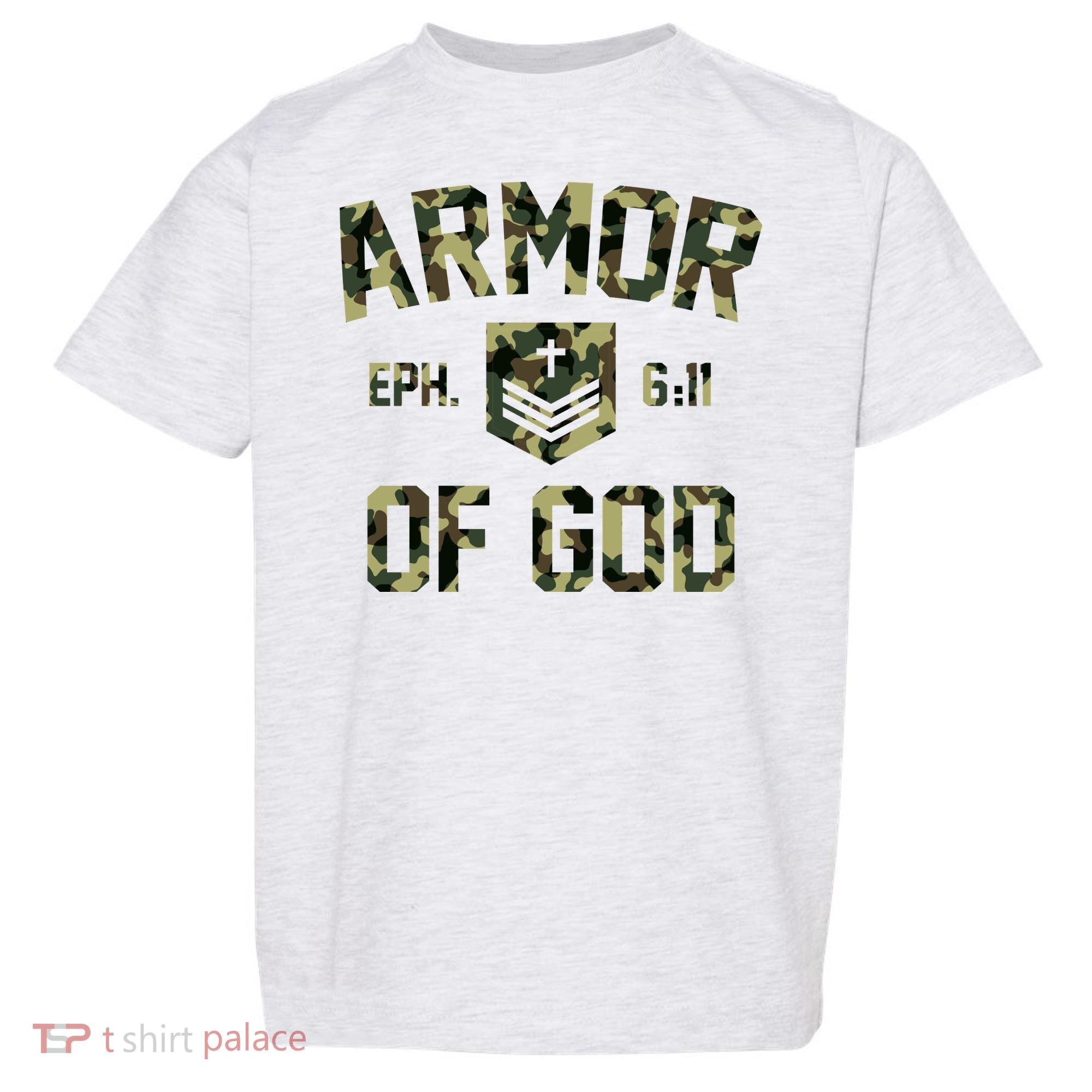 Armor Of God Military Camo Camouflage Toddler T-Shirt