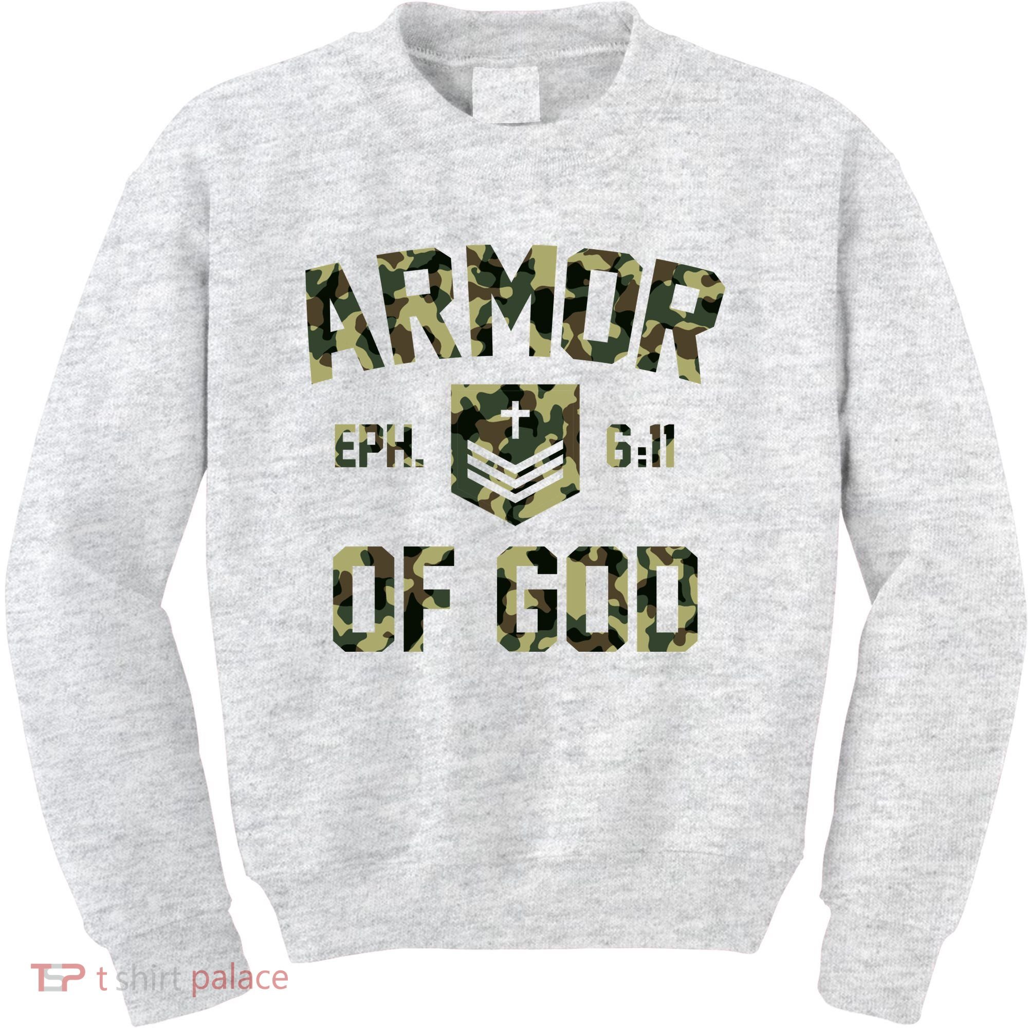 Armor Of God Military Camo Camouflage Kids Sweatshirt