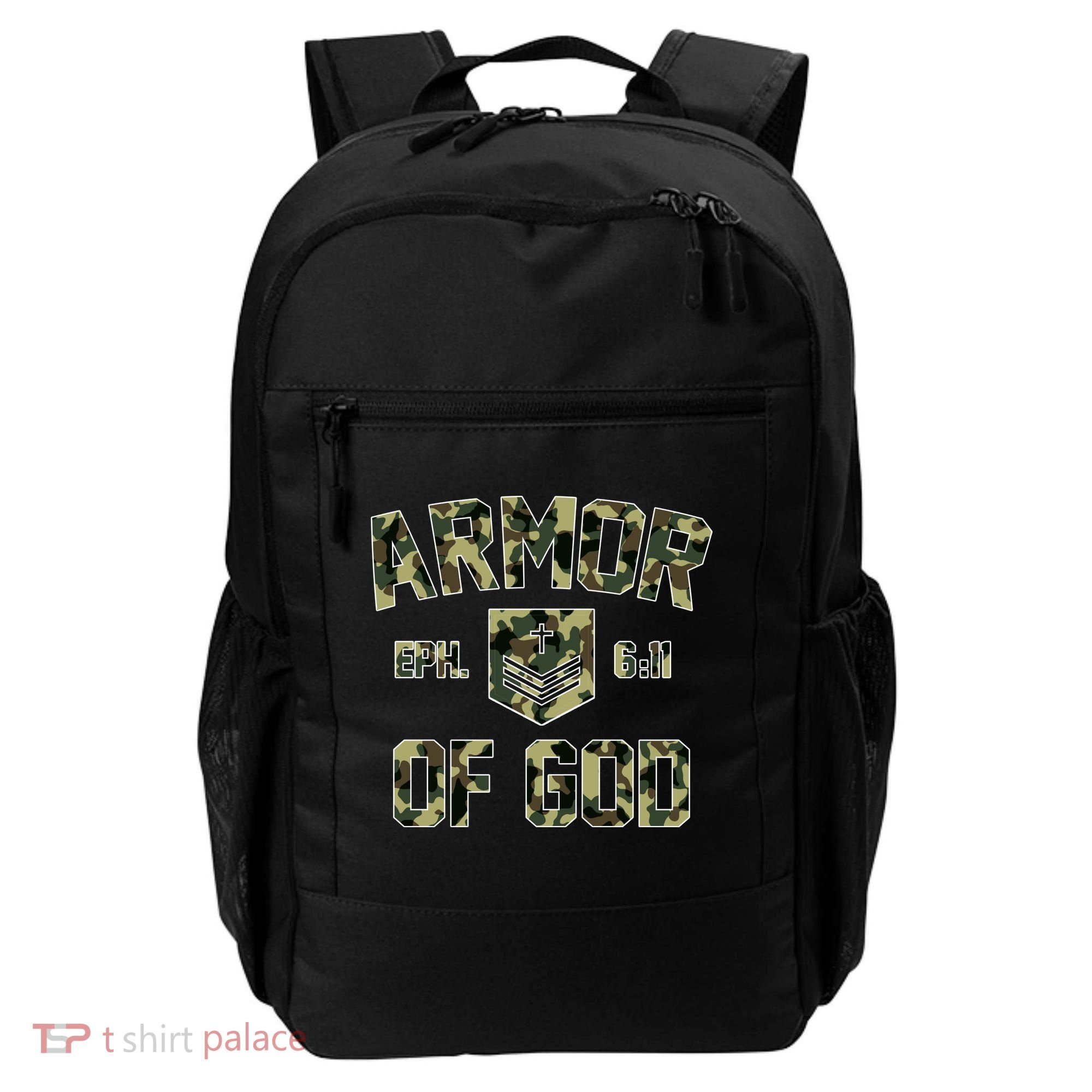 Armor Of God Military Camo Camouflage Backpack