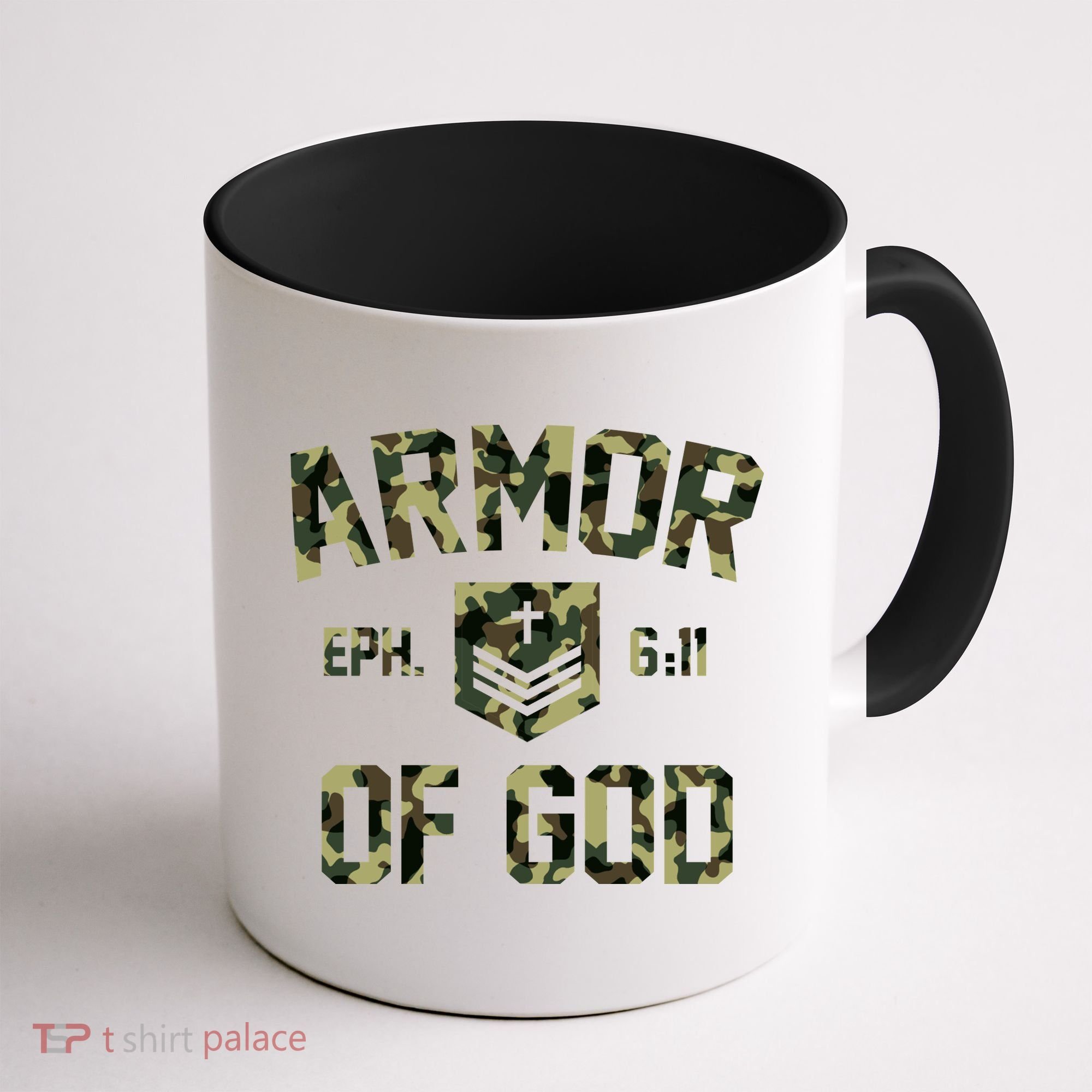 Armor Of God Military Camo Camouflage Coffee Mug