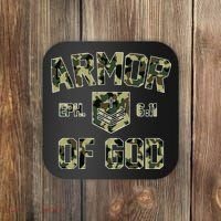 Armor Of God Military Camo Camouflage Coaster thumb 0