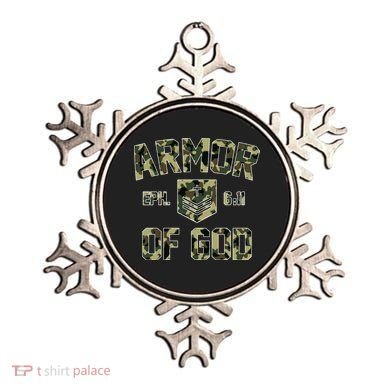 Armor Of God Military Camo Camouflage Ornament