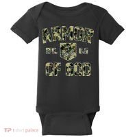 Armor Of God Military Camo Camouflage Baby Bodysuit thumb 0