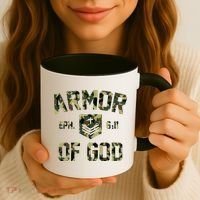 Armor Of God Military Camo Camouflage Coffee Mug thumb 3