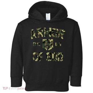 Armor Of God Military Camo Camouflage Toddler Hoodie