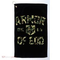 Armor Of God Military Camo Camouflage Golf Towel thumb 0