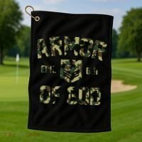 Armor Of God Military Camo Camouflage Golf Towel thumb 1
