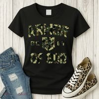 Armor Of God Military Camo Camouflage Women's T-Shirt thumb 3