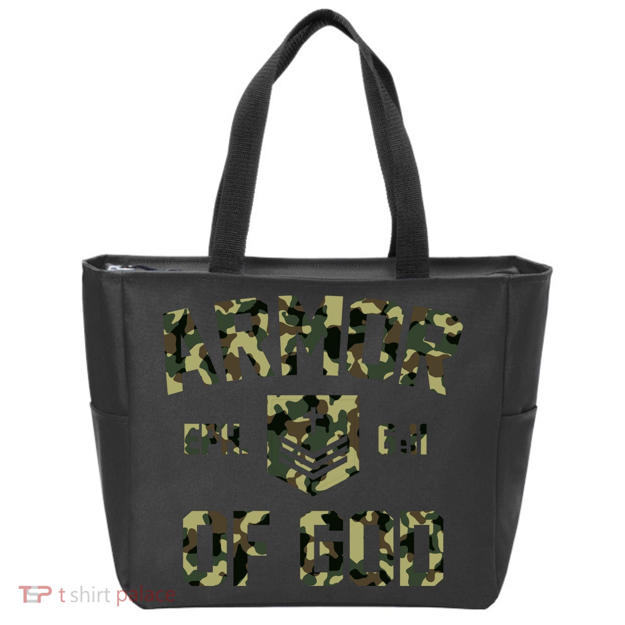 Armor Of God Military Camo Camouflage Tote Bag