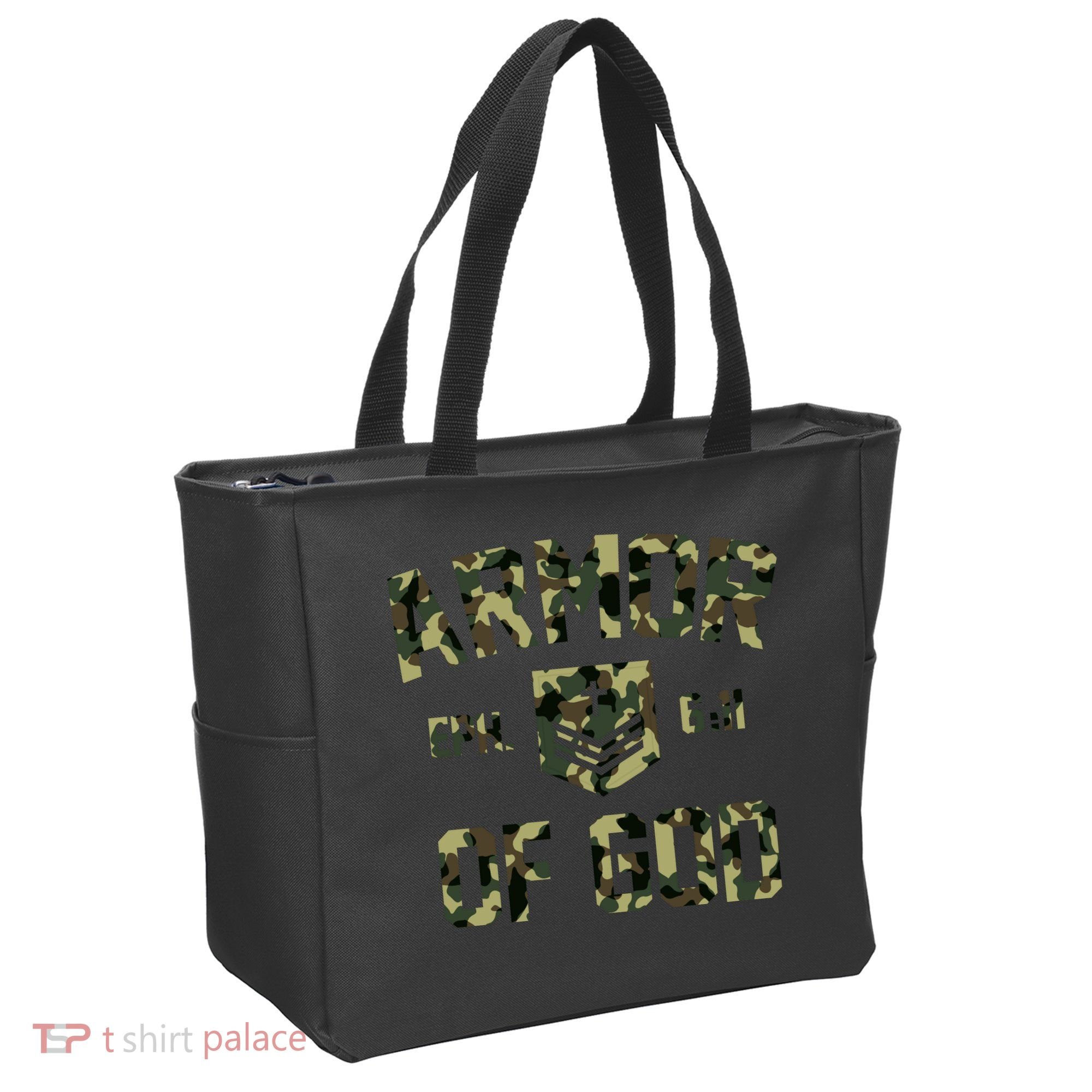 Armor Of God Military Camo Camouflage Tote Bag