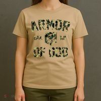 Armor Of God Military Camo Camouflage T-Shirt thumb 4