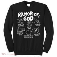 Armor Of God put on the armor of God Christian bible verses Sweatshirt thumb 0