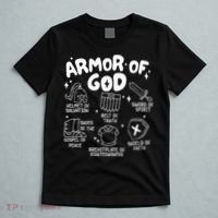 Armor Of God put on the armor of God Christian bible verses T-Shirt thumb 5