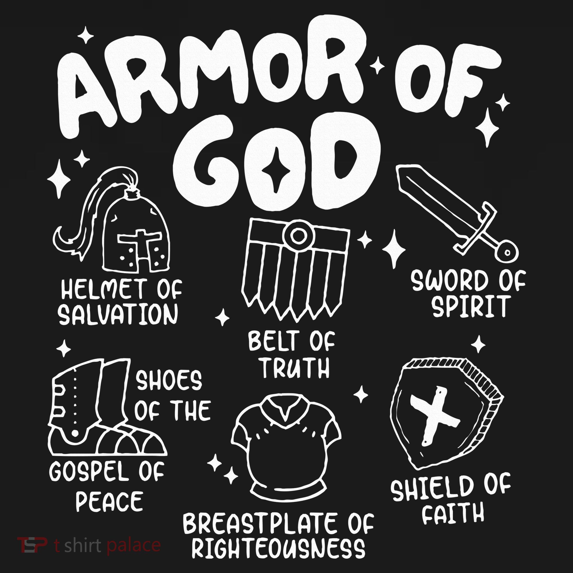Armor Of God put on the armor of God Christian bible verses Women's Hoodie