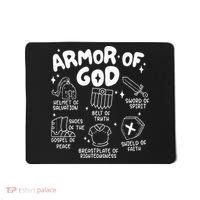 Armor Of God put on the armor of God Christian bible verses Mousepad thumb 0