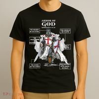 Armor Of God Bible Verse Cool Ephesians 611 Christian Bible T-Shirt thumb 3