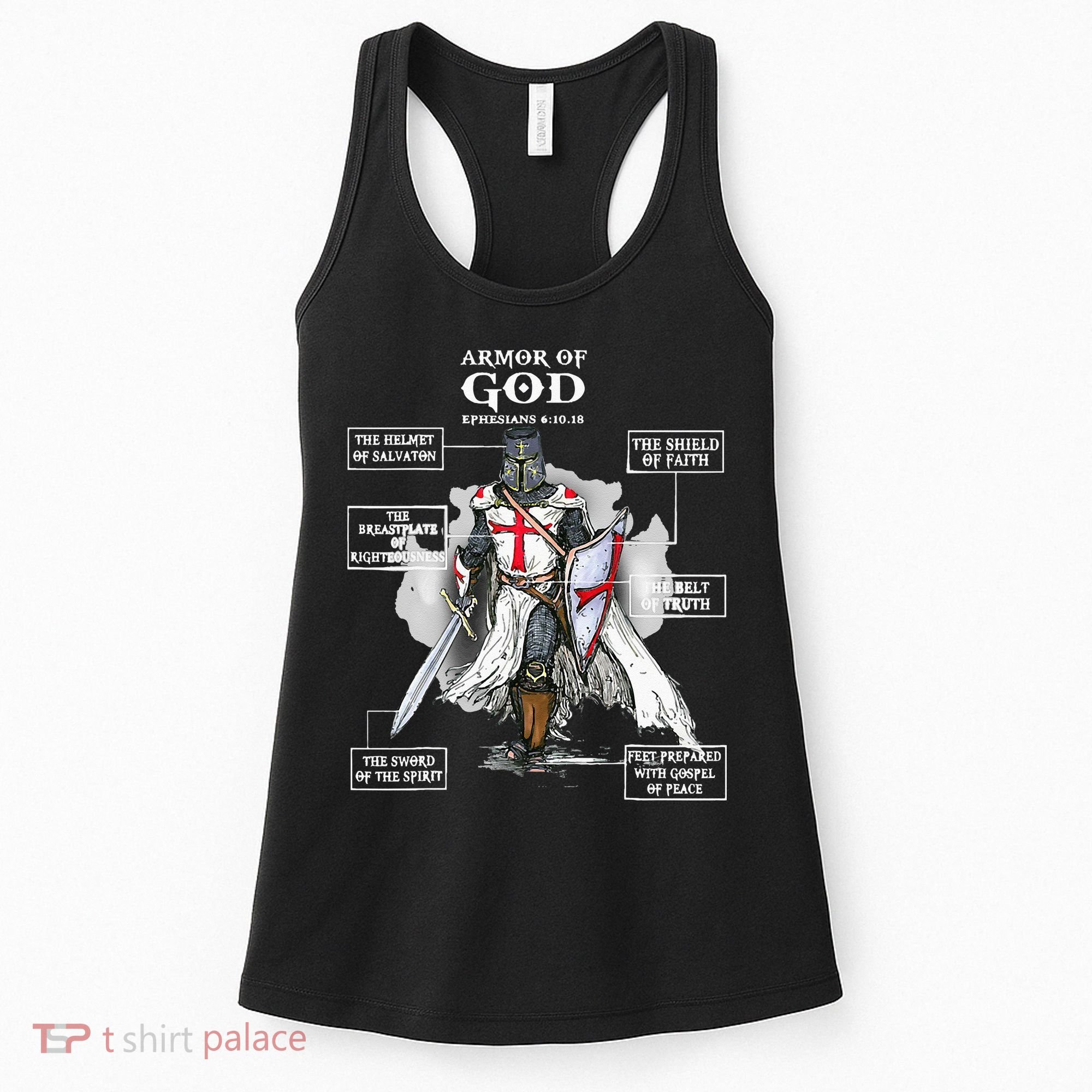 Armor Of God Bible Verse Cool Ephesians 611 Christian Bible Women's Tank Top