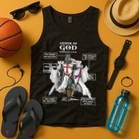 Armor Of God Bible Verse Cool Ephesians 611 Christian Bible Tank Top thumb 4