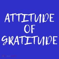 Attitude Of Gratitude Cool Gift Coaster thumb 2
